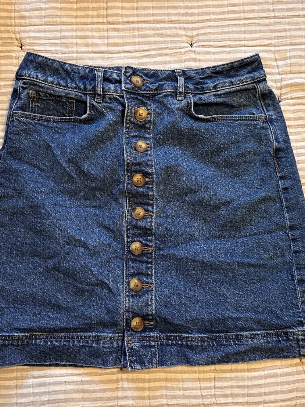Loft Denim Button Up Skirt - Size 6